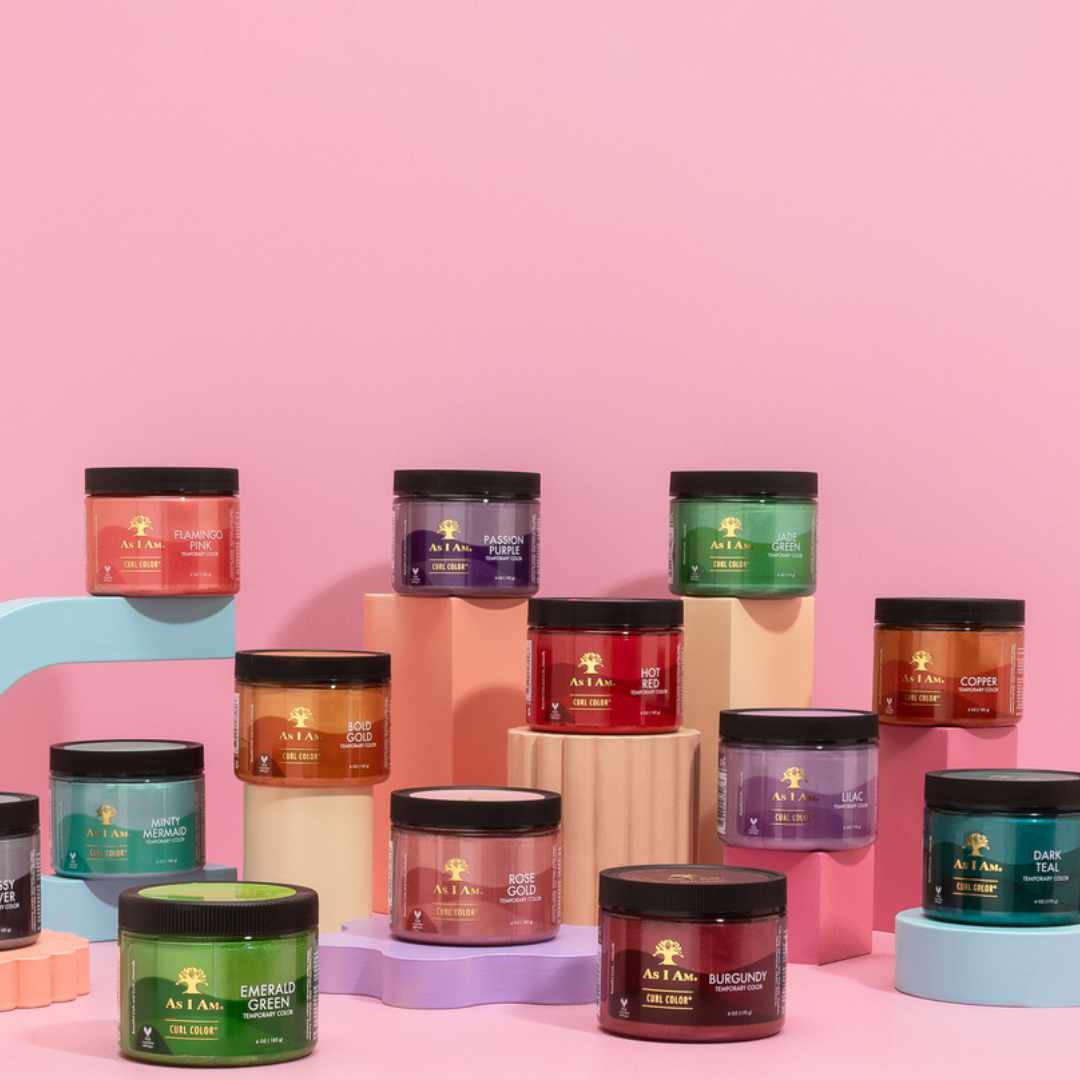 Hårfarve som kan vaskes ud