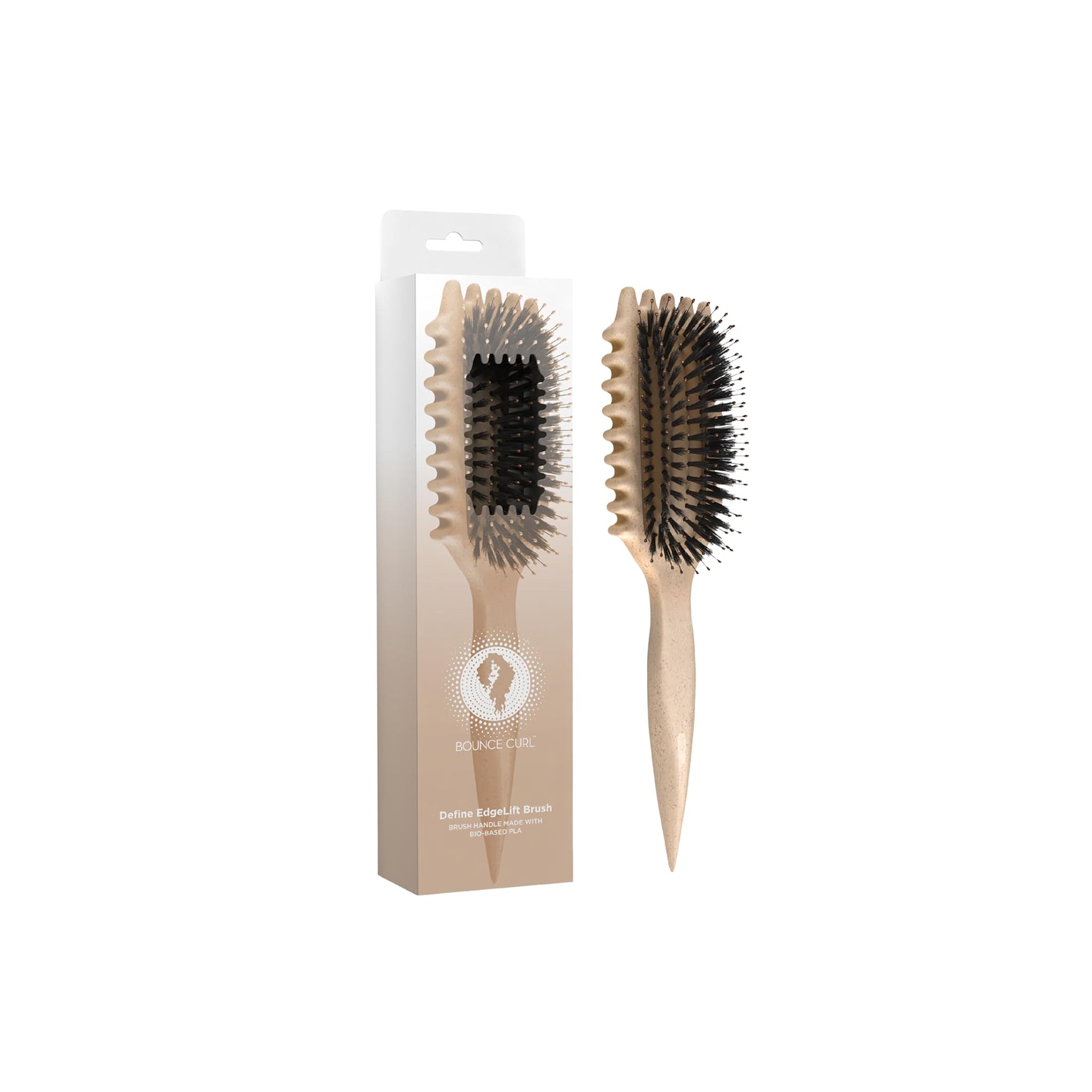 Bounce Curl Define EdgeLift Brush Tan