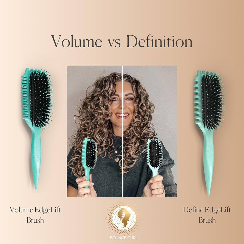 Bounce Curl Define EdgeLift Brush Teal