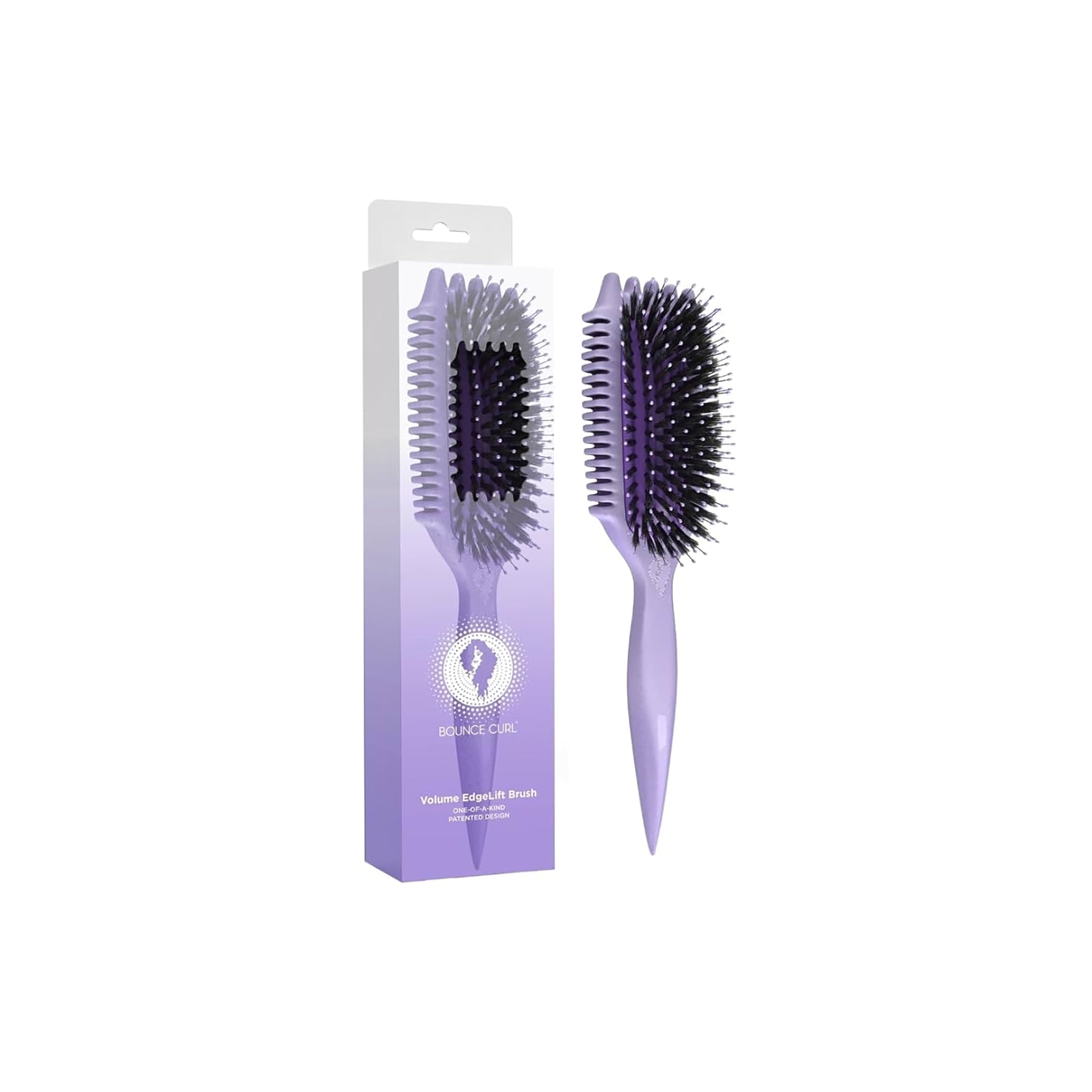 Bounce Curl Volume EdgeLift Brush Purple