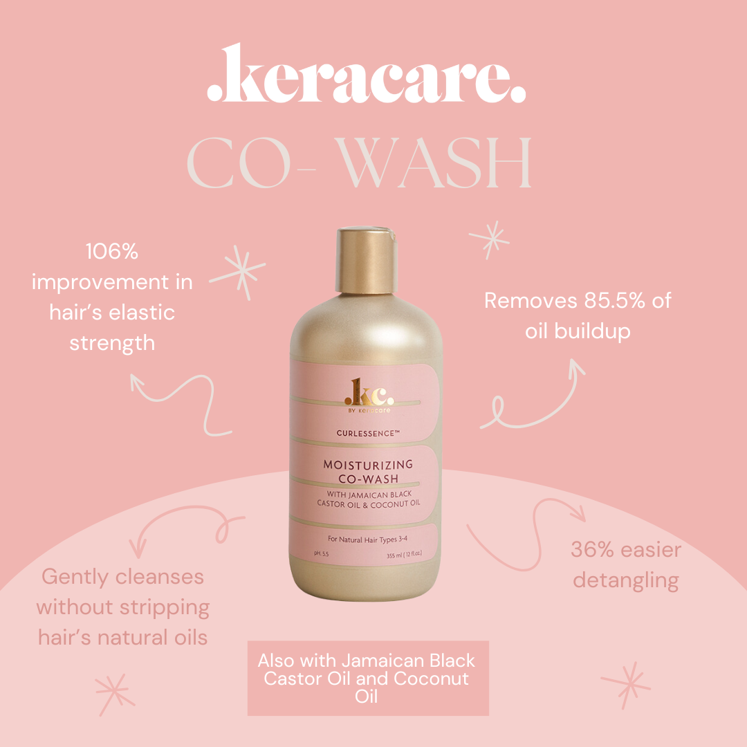 KeraCare Curlessence Moisturizing Co-Wash 355ml