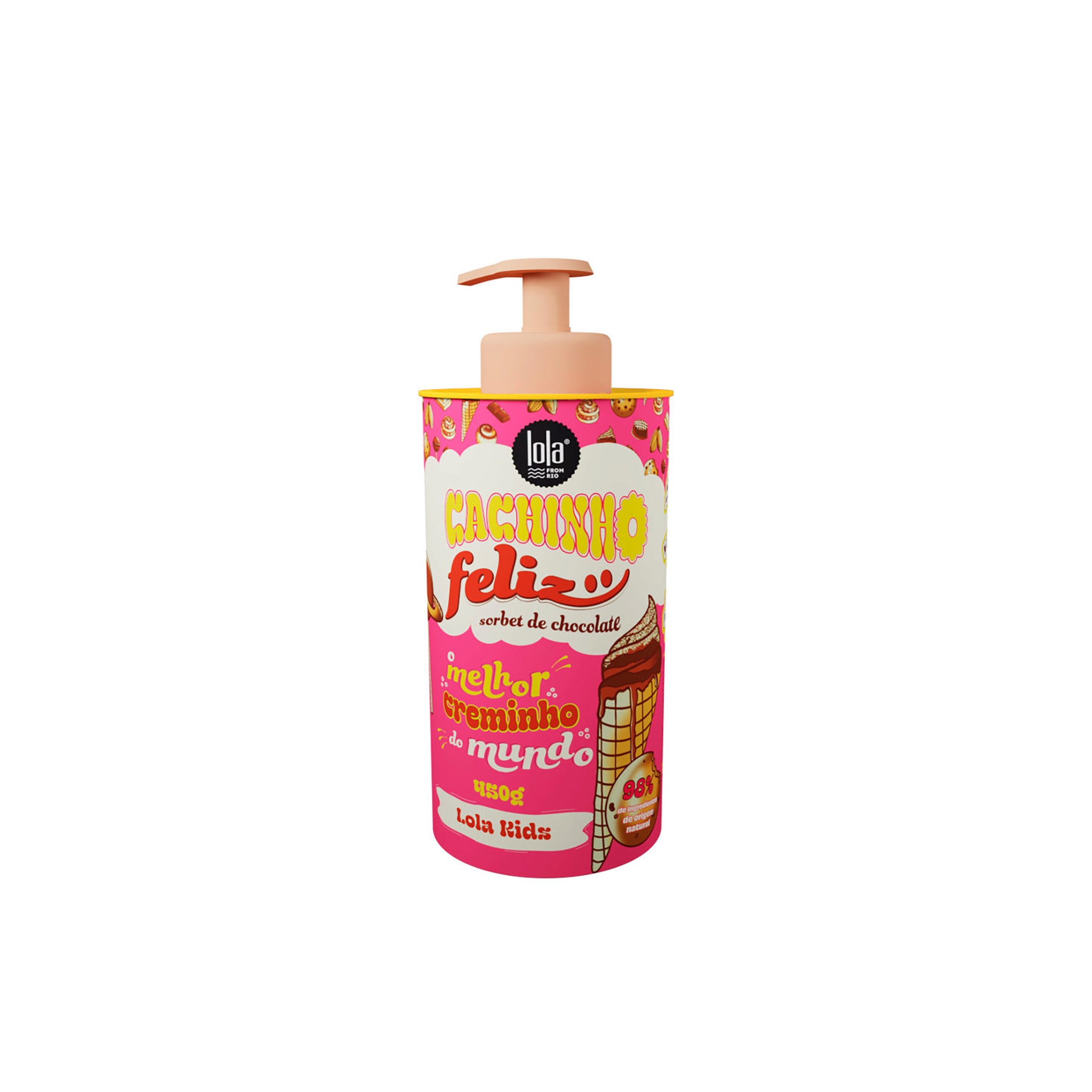 Lola Feliz Chocolate Curl Styling Cream for Kids 450ml