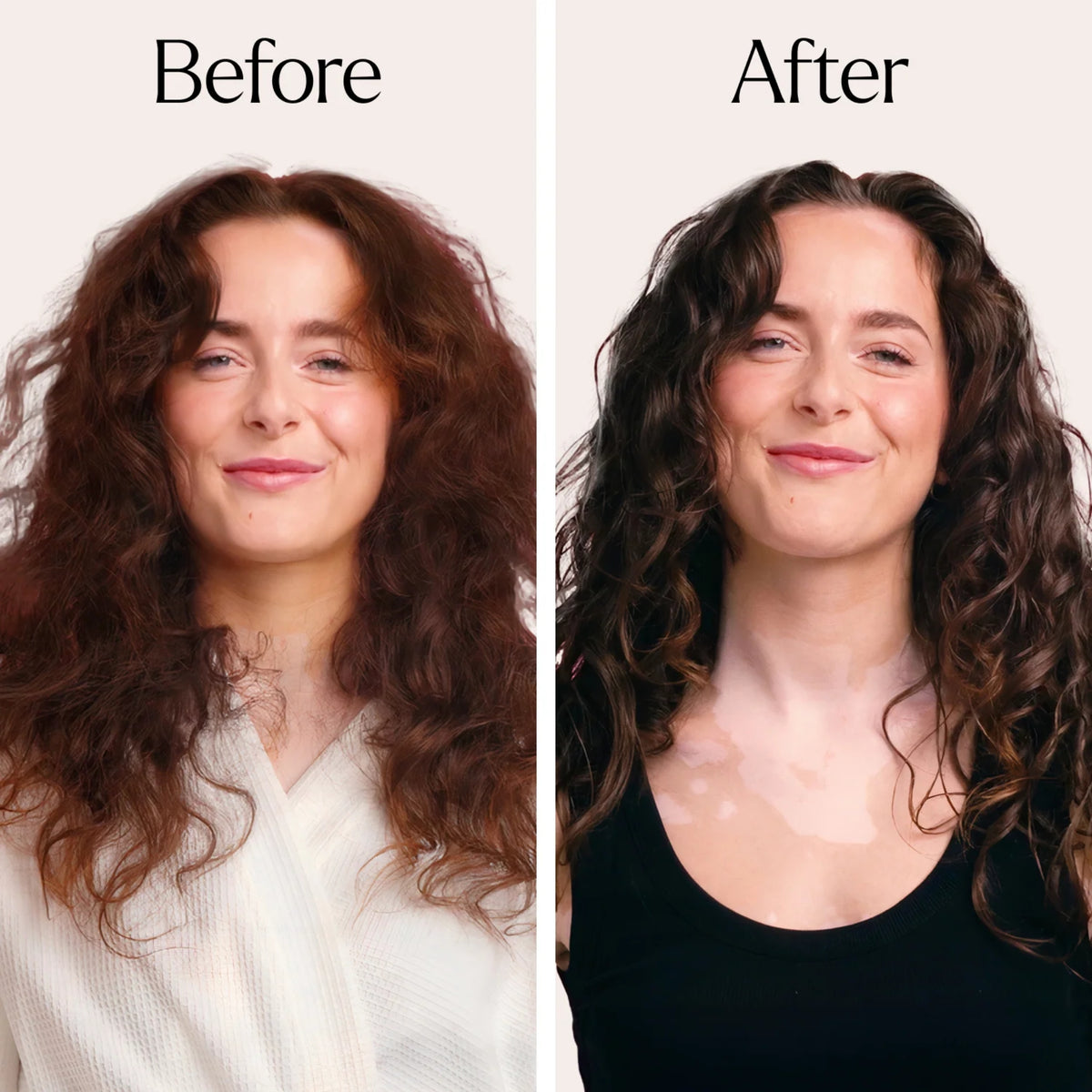 Only Curls Mega Hold Curl Gel 250ml – model med definerede krøller efter styling med kraftig hold gel.