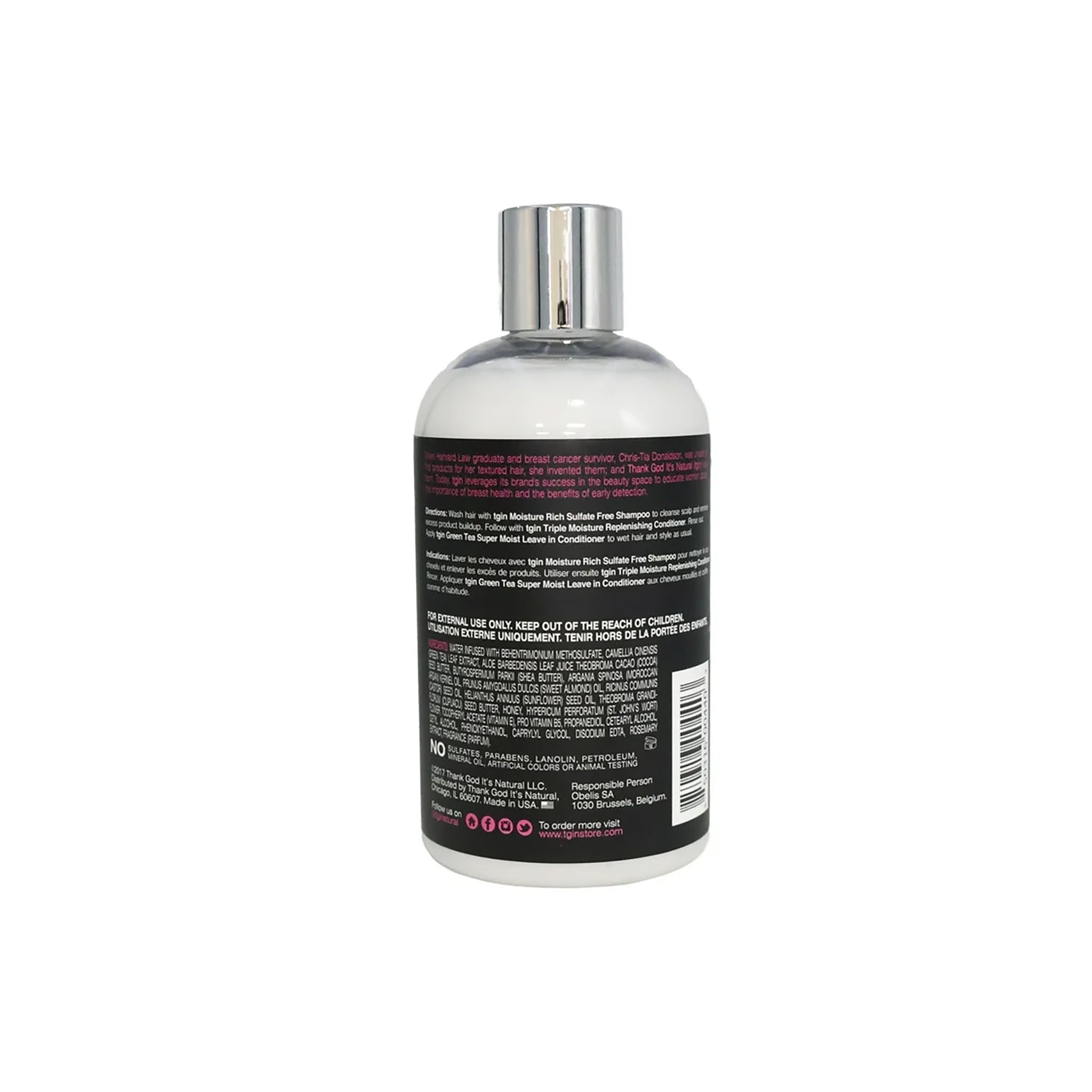 TGIN Green Tea Super Moist Leave-in Conditioner 384ml